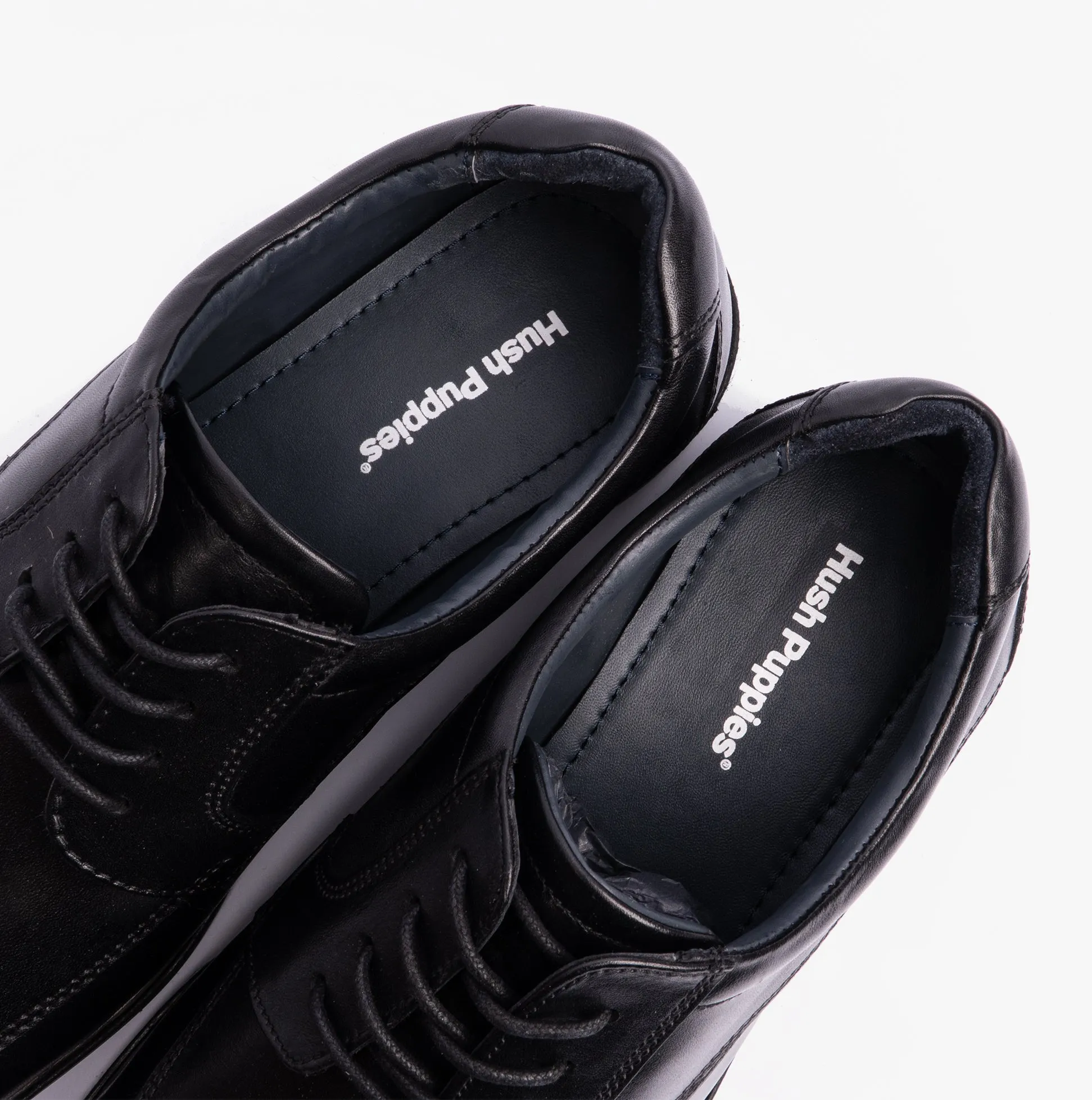 Hush Puppies BRANDON Mens Leather Formal Shoes Black sold by Shuperb product image thumbnail 3