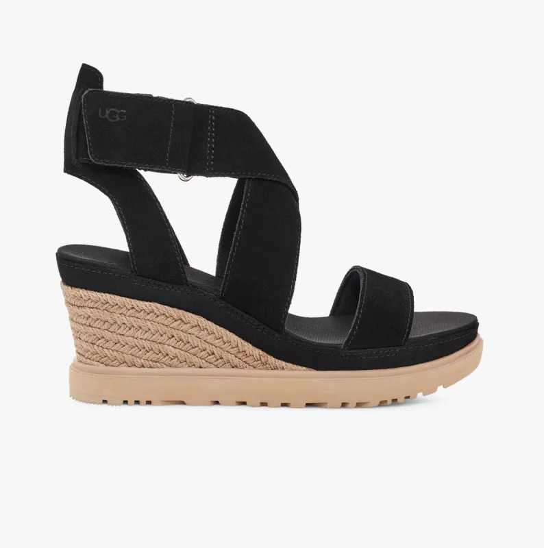 ILEANA ANKLE Womens Sandals Black sold by Shuperb