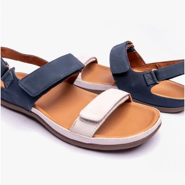 KONA Ladies Touch Fasten Sandals Navy/Marshmallow sold by Shuperb product image thumbnail 5