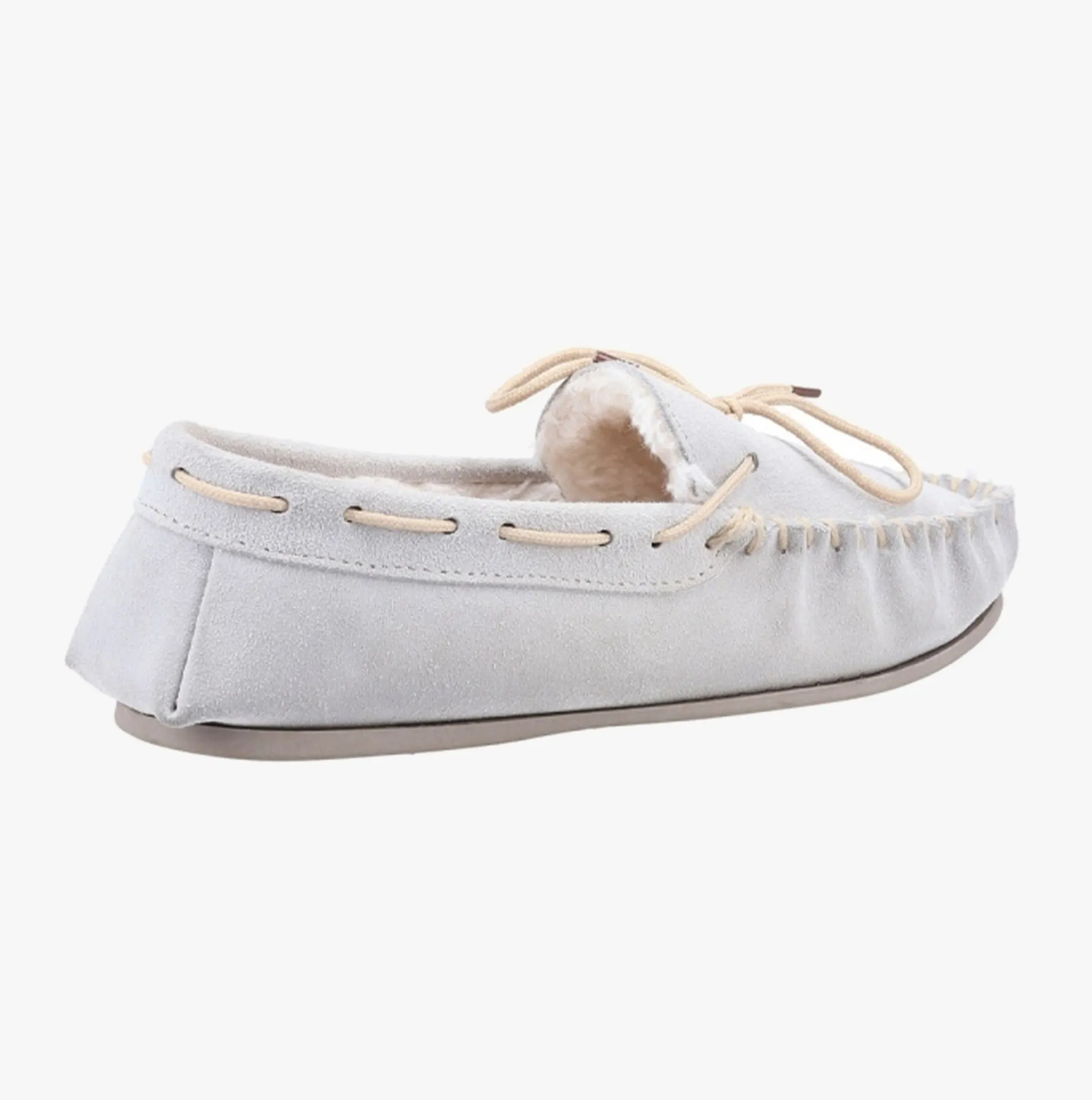 Hush Puppies ALLIE Womens Suede Slippers Grey sold by Shuperb product image thumbnail 3