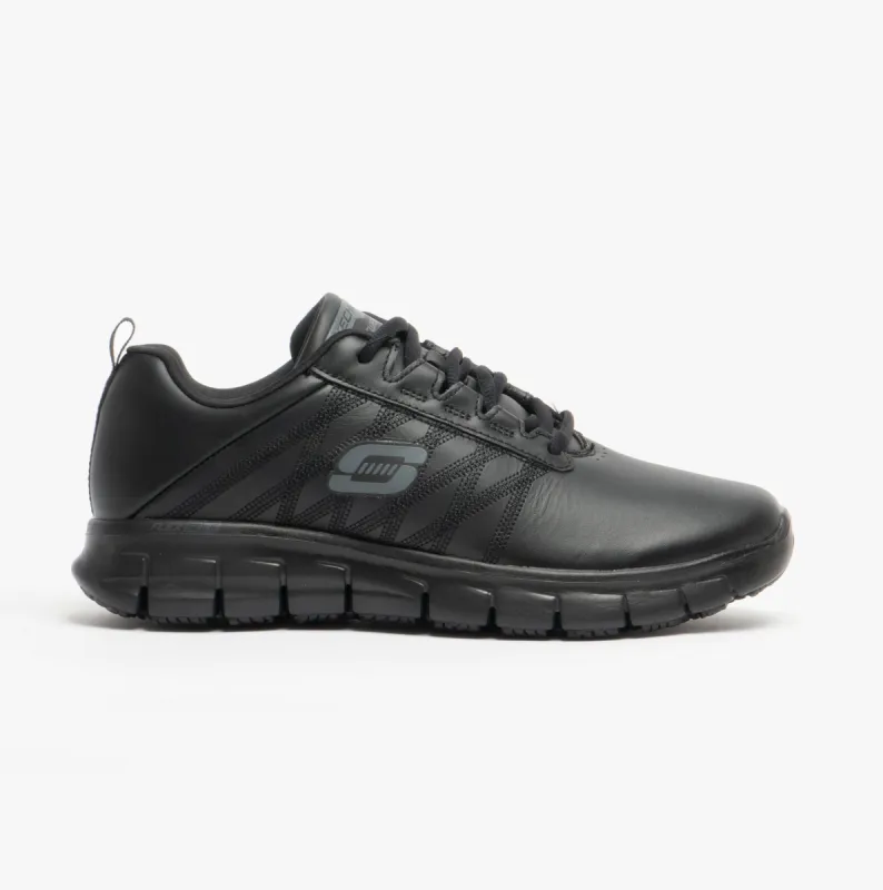 Skechers Work 76576EC SURE TRACK ERATH SR Womens Occupational Shoes Black sold by Shuperb