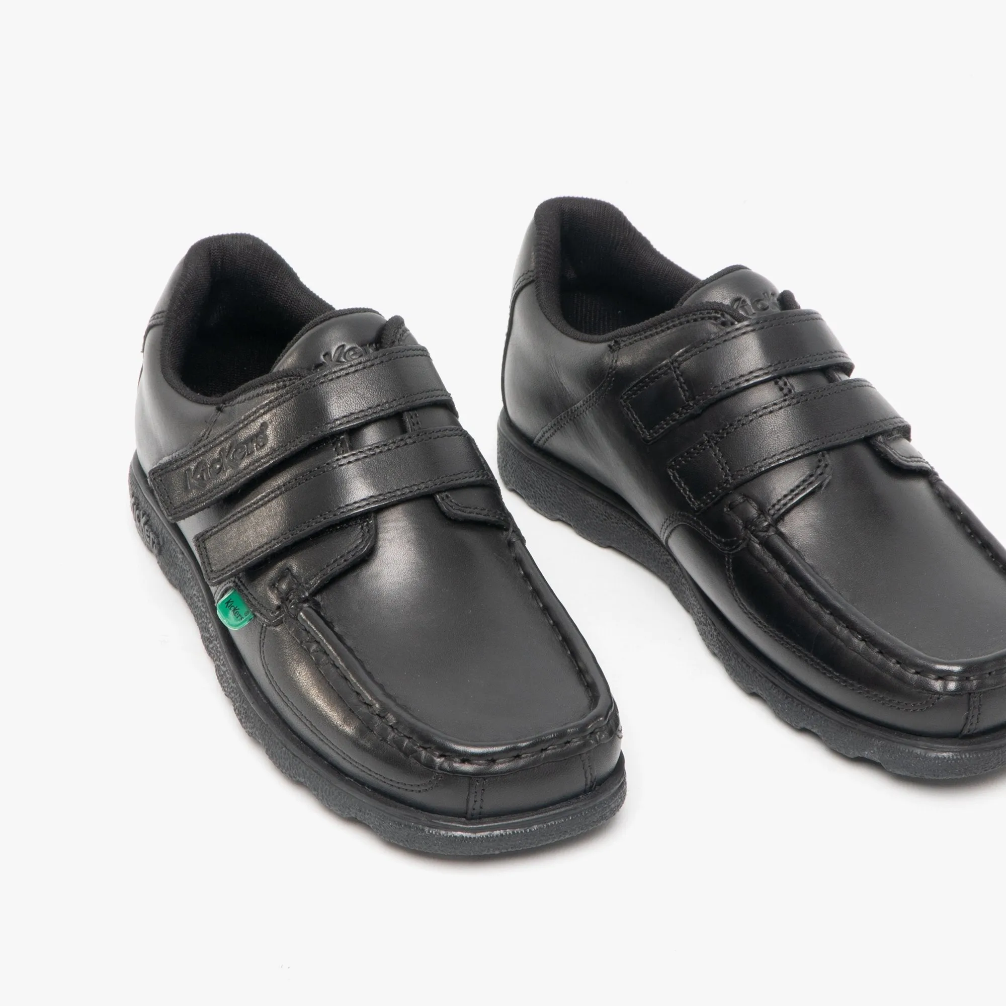 Kickers 114238 FRAGMA STRAP Boys School Shoes Black sold by Shuperb product image thumbnail 2
