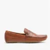 Chatham TIMOR G2 Mens Leather Driving Moccasin Shoes Dark Tan sold by Shuperb