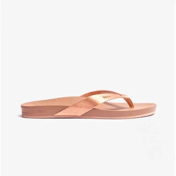 Reef CUSHION COURT Womens Flip-Flops Rose Gold sold by Shuperb