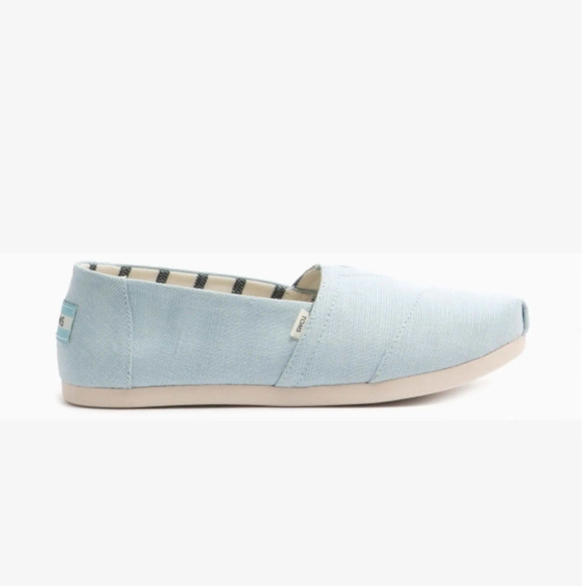ALPARGATA Ladies Canvas Espadrille Shoes Pastel Blue sold by Shuperb