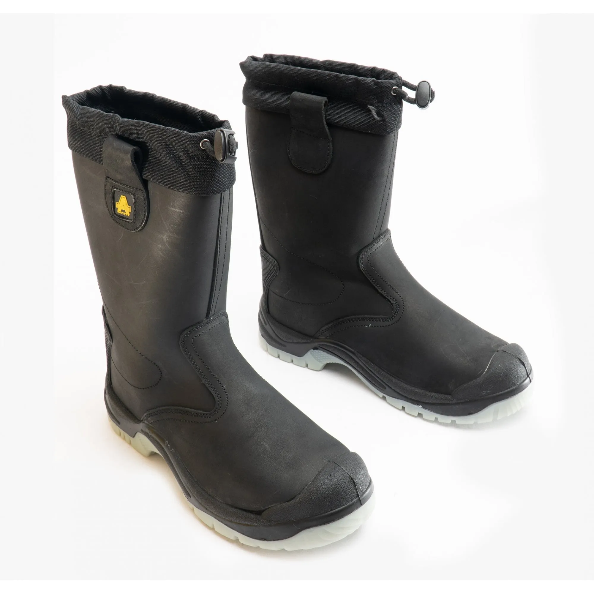 Amblers Safety FS209 Unisex Leather Safety Boots Black sold by Shuperb product image thumbnail 2