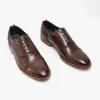 Base London CAST Mens Leather Brogue Shoes Brown sold by Shuperb