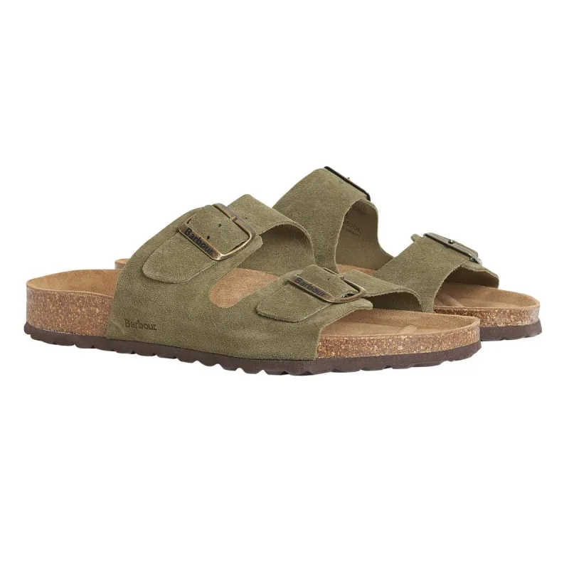 SENNEN Sandals Mens Olive made by Barbour