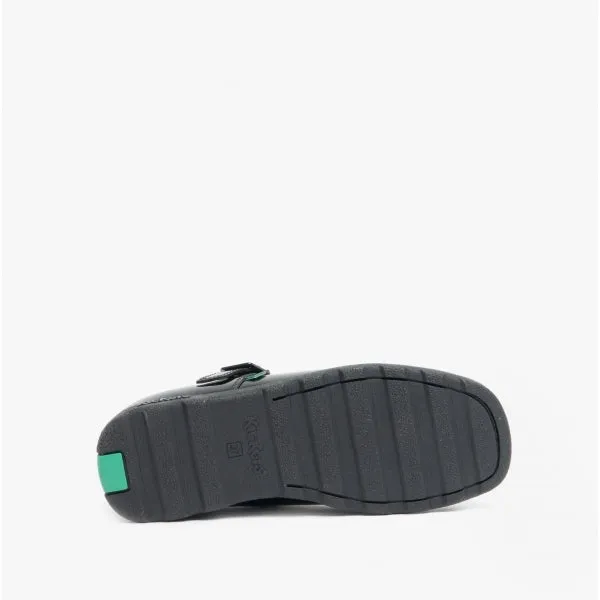 Kickers 115202 FRAGMA T-BUCKLE Girls School Shoes Patent Black sold by Shuperb product image thumbnail 3