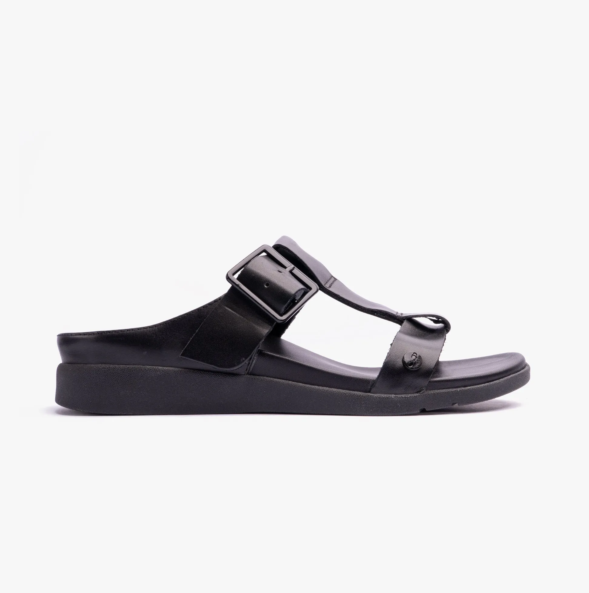 Strive SANTORINI Womens Sandals All Black sold by Shuperb