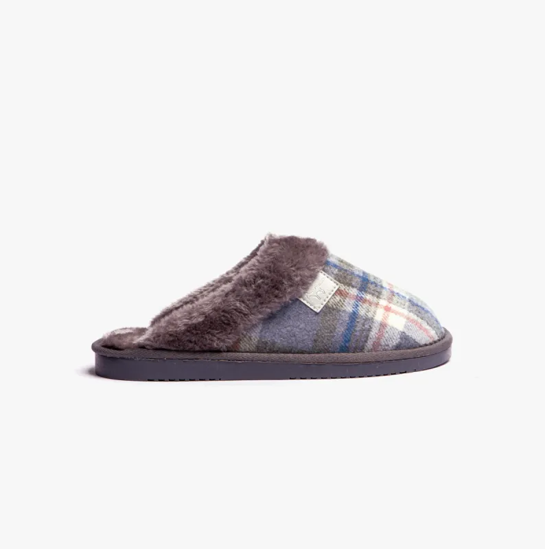 Jo & Joe SHETLAND Womens Slippers Slate Grey sold by Shuperb