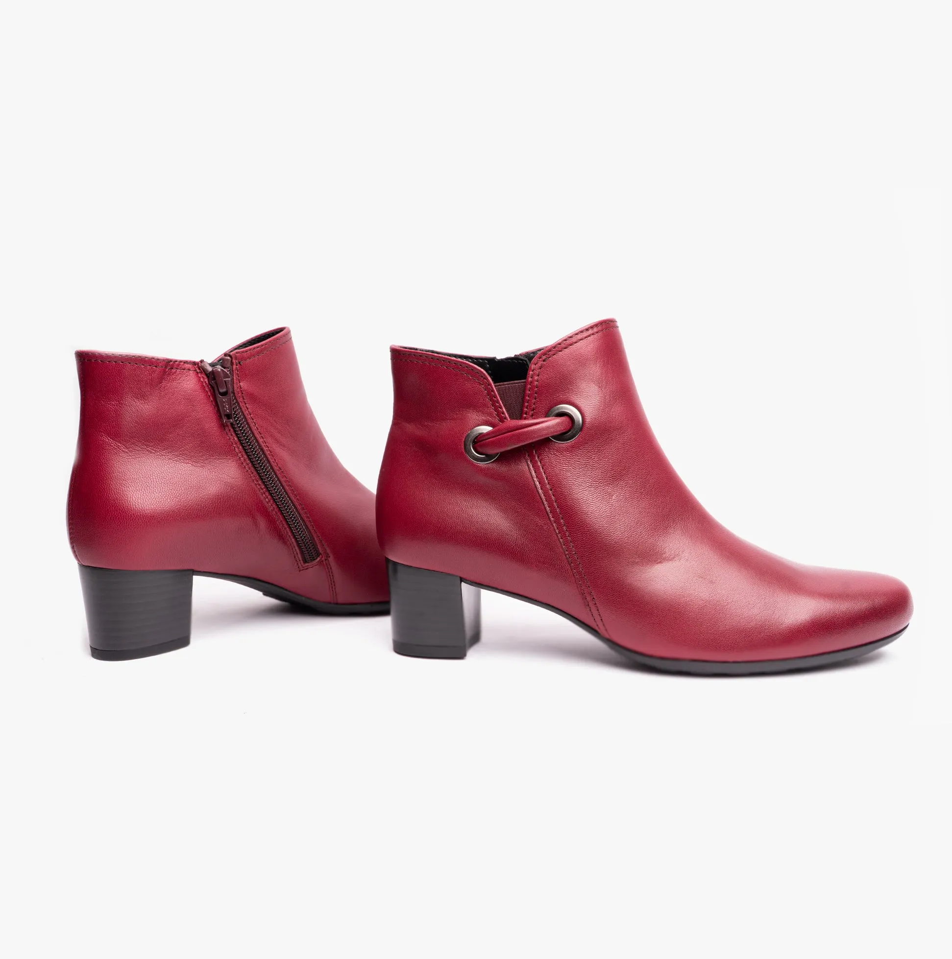 KEEGAN 2 Womens Ankle Boots Dark Red sold by Shuperb product image thumbnail 4