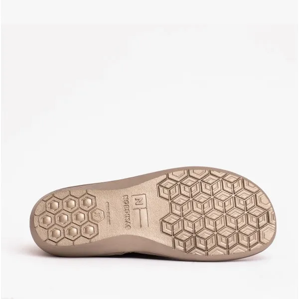 305 (DUBLIN) Ladies Leather Full Slippers Black sold by Shuperb product image thumbnail 3