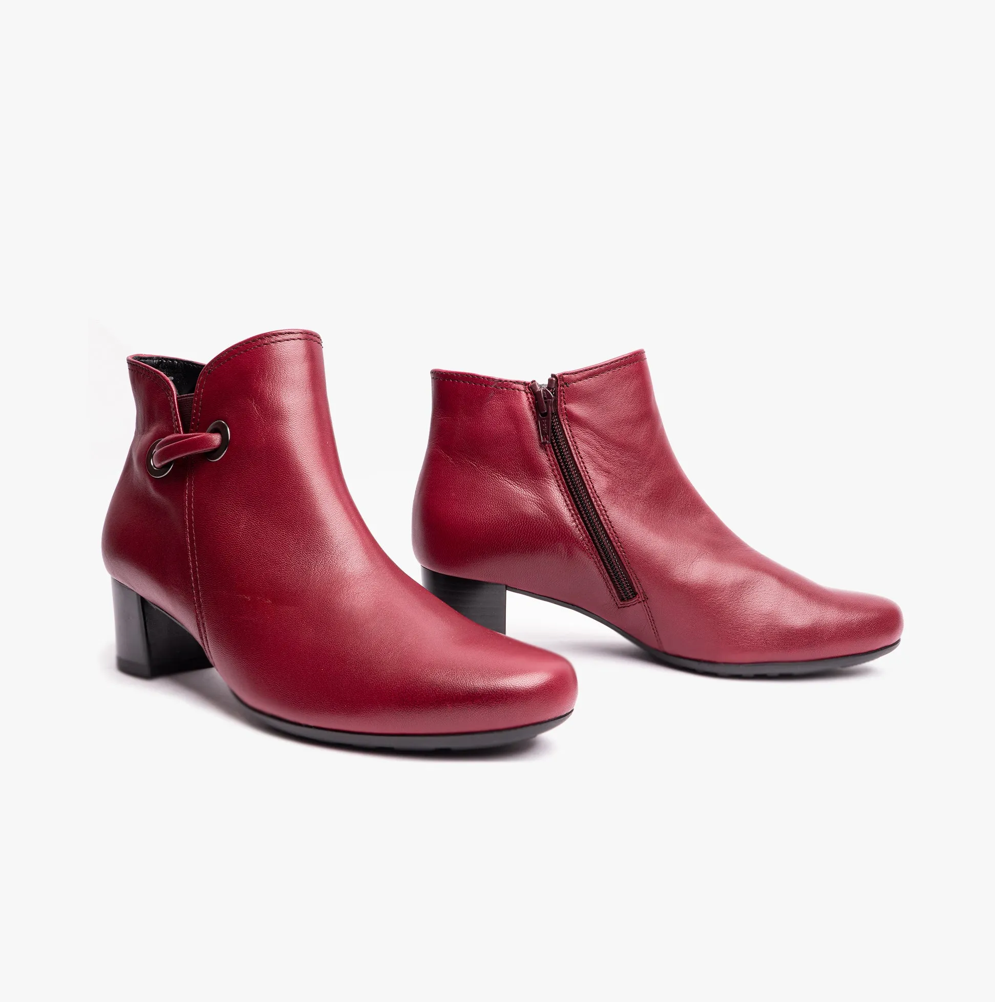 KEEGAN 2 Womens Ankle Boots Dark Red sold by Shuperb product image thumbnail 3