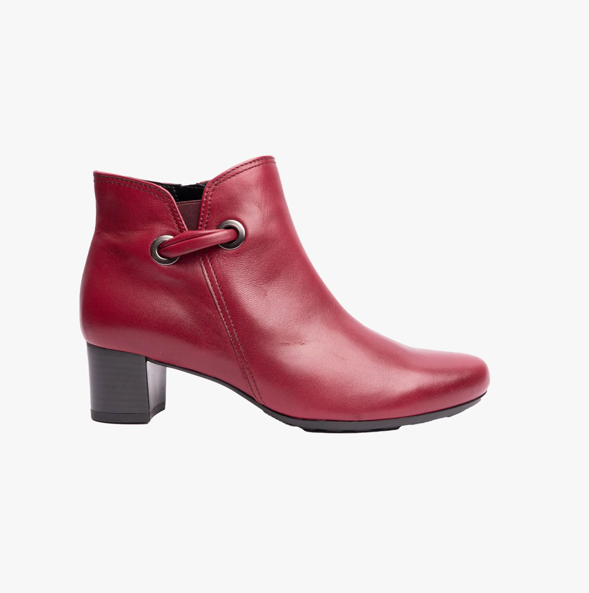 KEEGAN 2 Womens Ankle Boots Dark Red sold by Shuperb