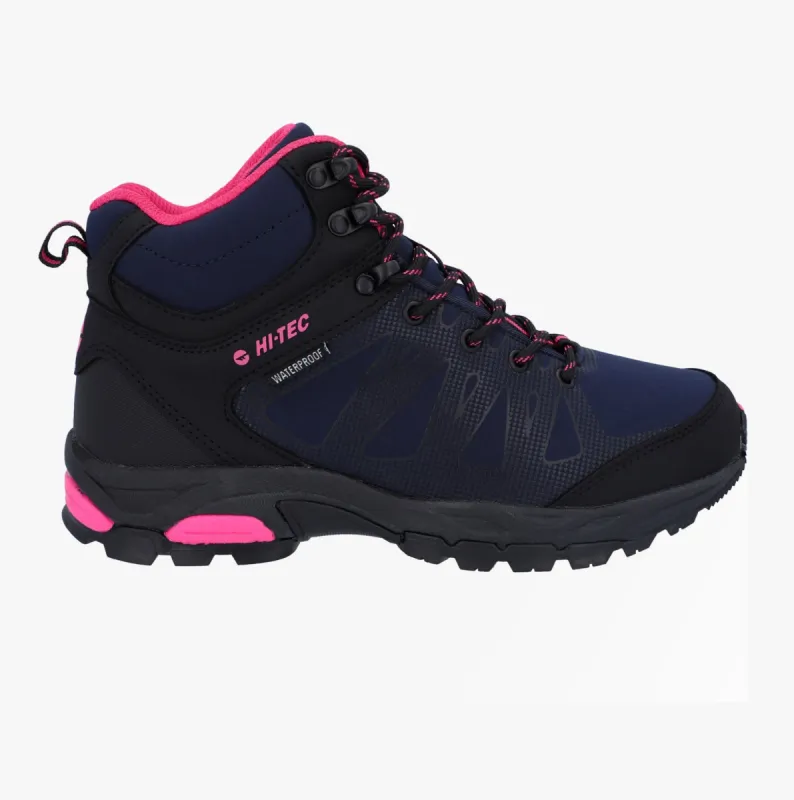 Hi-Tec 38297-71437 RAVEN MID Ladies Boots Navy sold by Shuperb