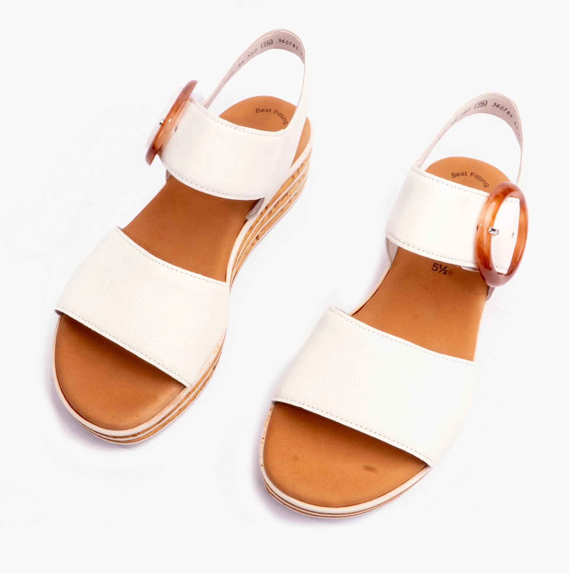 Gabor ANDRA Womens Sandals White sold by Shuperb product image thumbnail 2