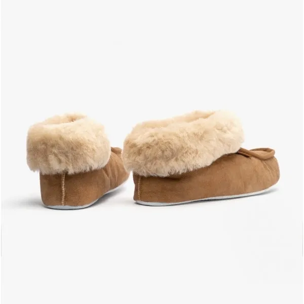 Shepherd MOA Womens Sheepskin Slipper Boots Chestnut sold by Shuperb product image thumbnail 3