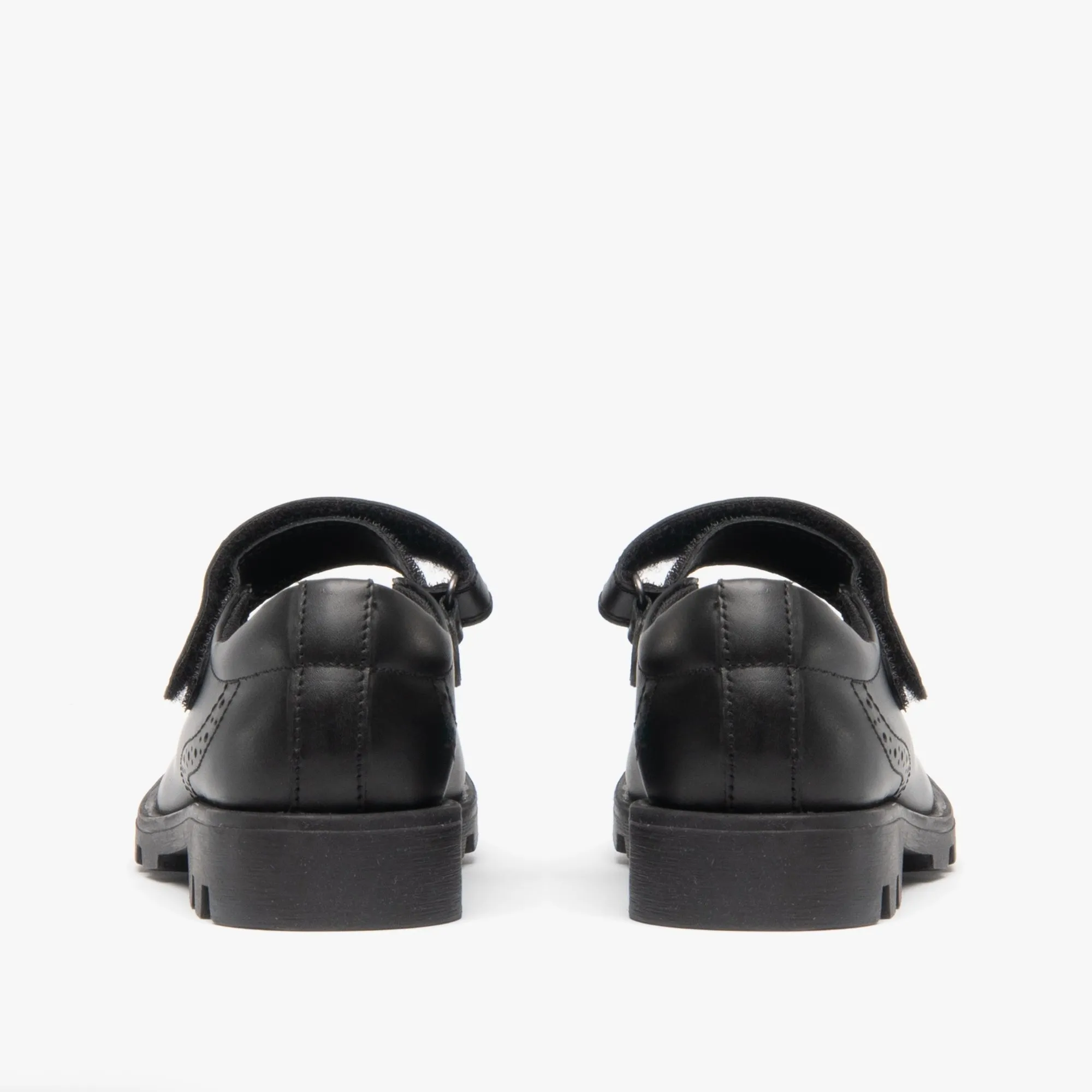 Roamers SABINA Girls Leather Touch Fasten Mary Jane Shoes Black sold by Shuperb product image thumbnail 5