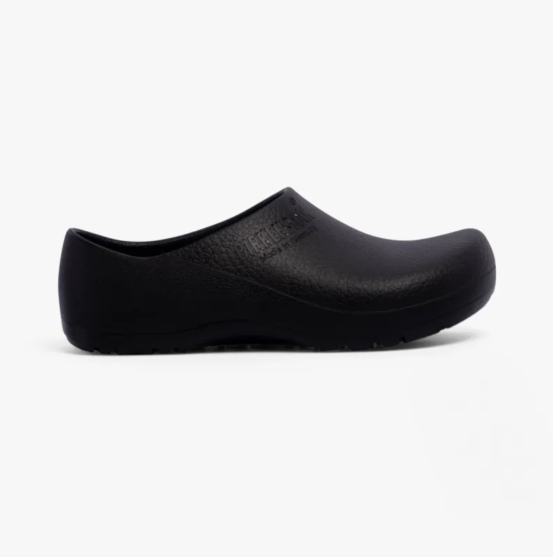 Birkenstock Professional PROFI-BIRKI PU Unisex Adults Clogs Black sold by Shuperb