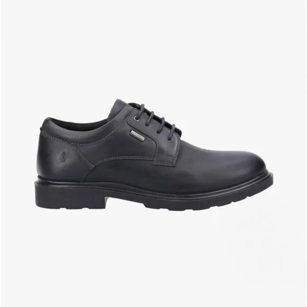 Hush Puppies PEARCE Mens Leather Shoes Black sold by Shuperb