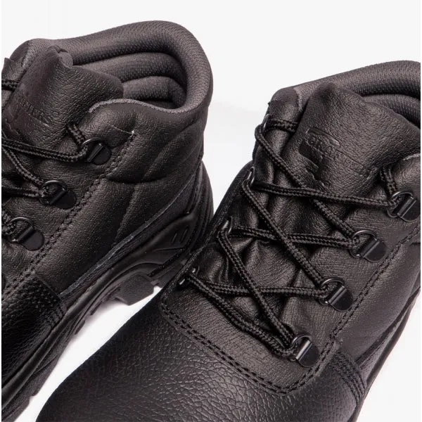 M9536A+ Unisex Leather Chukka Safety Boots Black (Plus Sizes) sold by Shuperb product image thumbnail 5