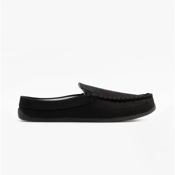 Polo Ralph Lauren DALLINGTON MULE Mens Cotton Slippers Black sold by Shuperb