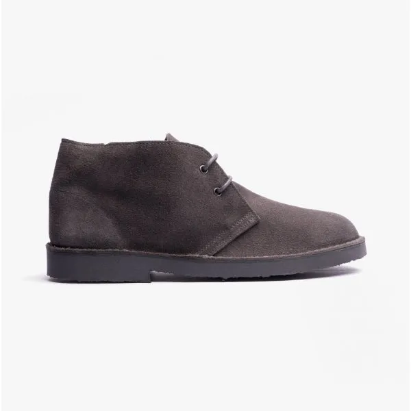 ORIGINAL Unisex Suede Leather Desert Boots Grey sold by Shuperb