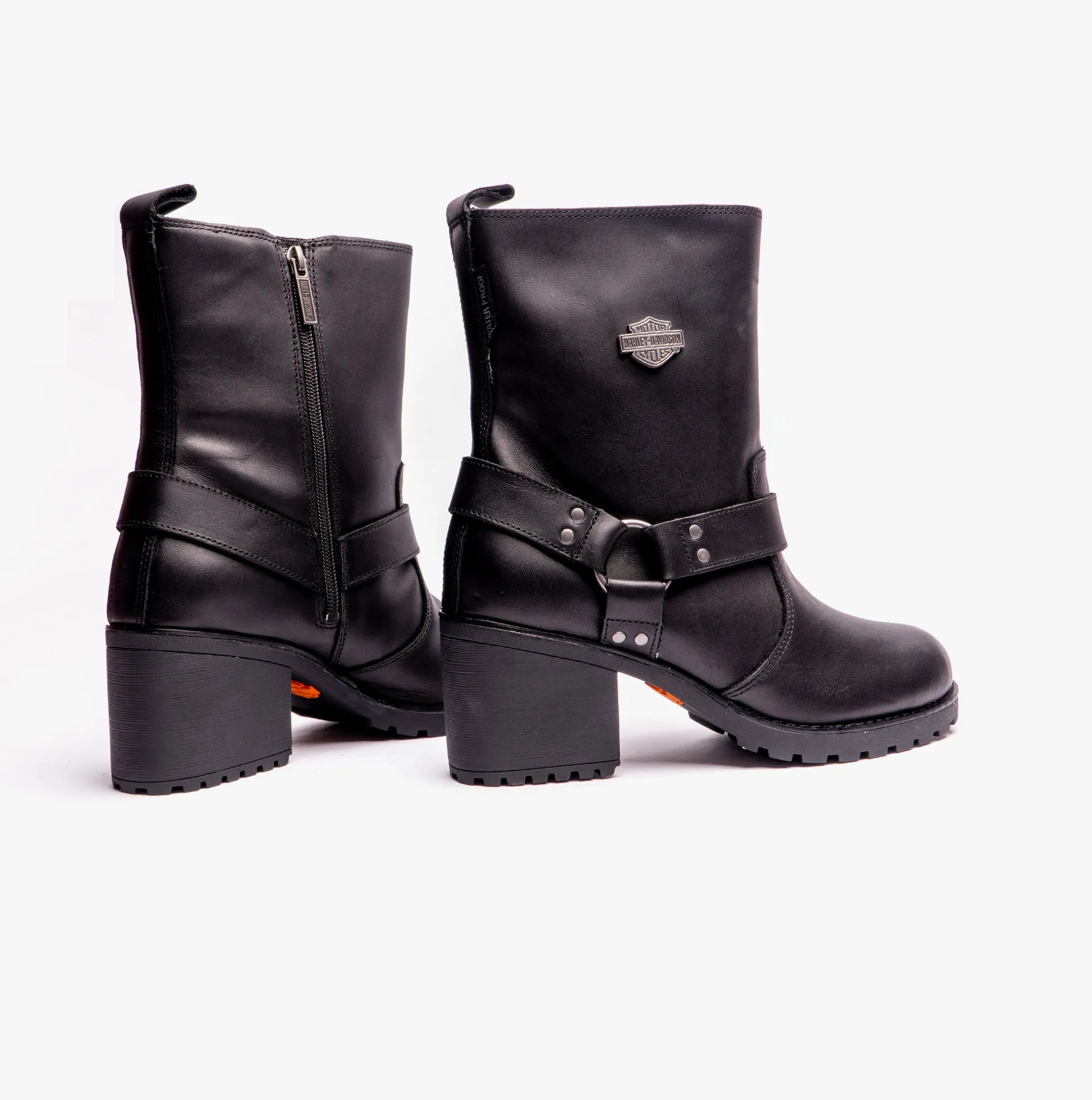 Harley Davidson RR-HOWELL Womens Short Boots Black sold by Shuperb product image thumbnail 2