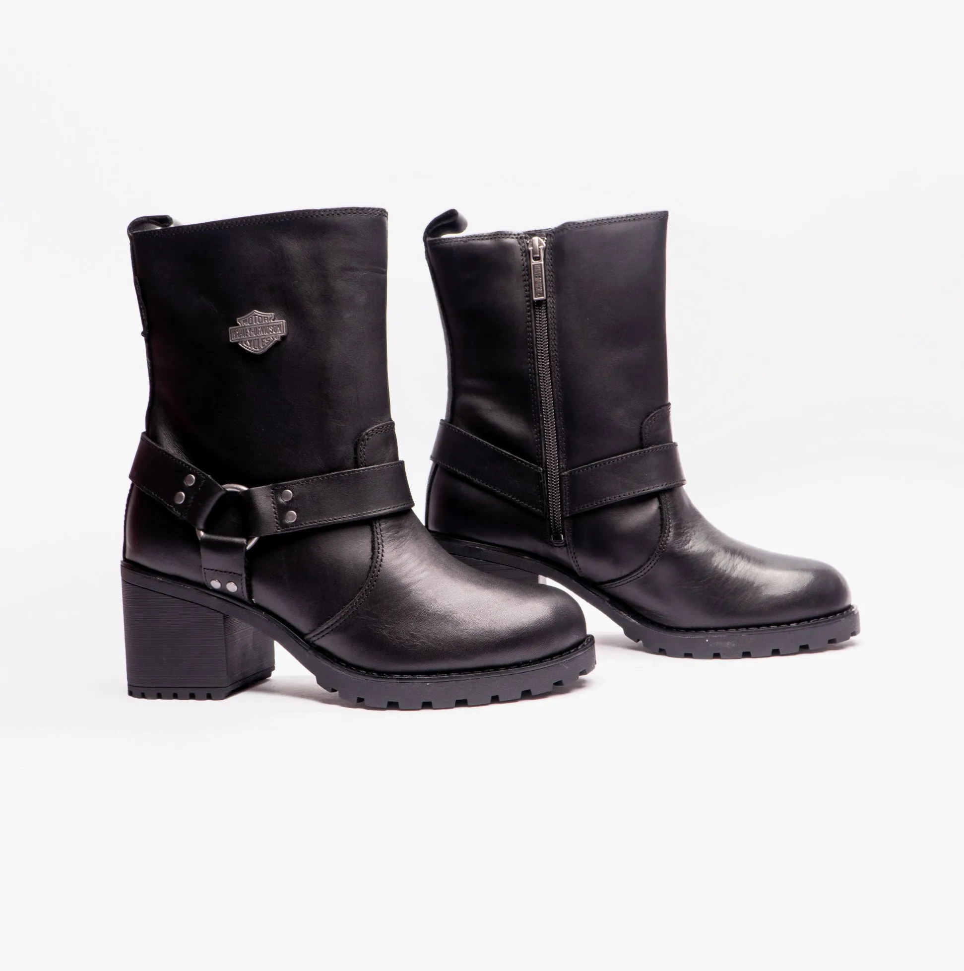 Harley Davidson RR-HOWELL Womens Short Boots Black sold by Shuperb product image thumbnail 3