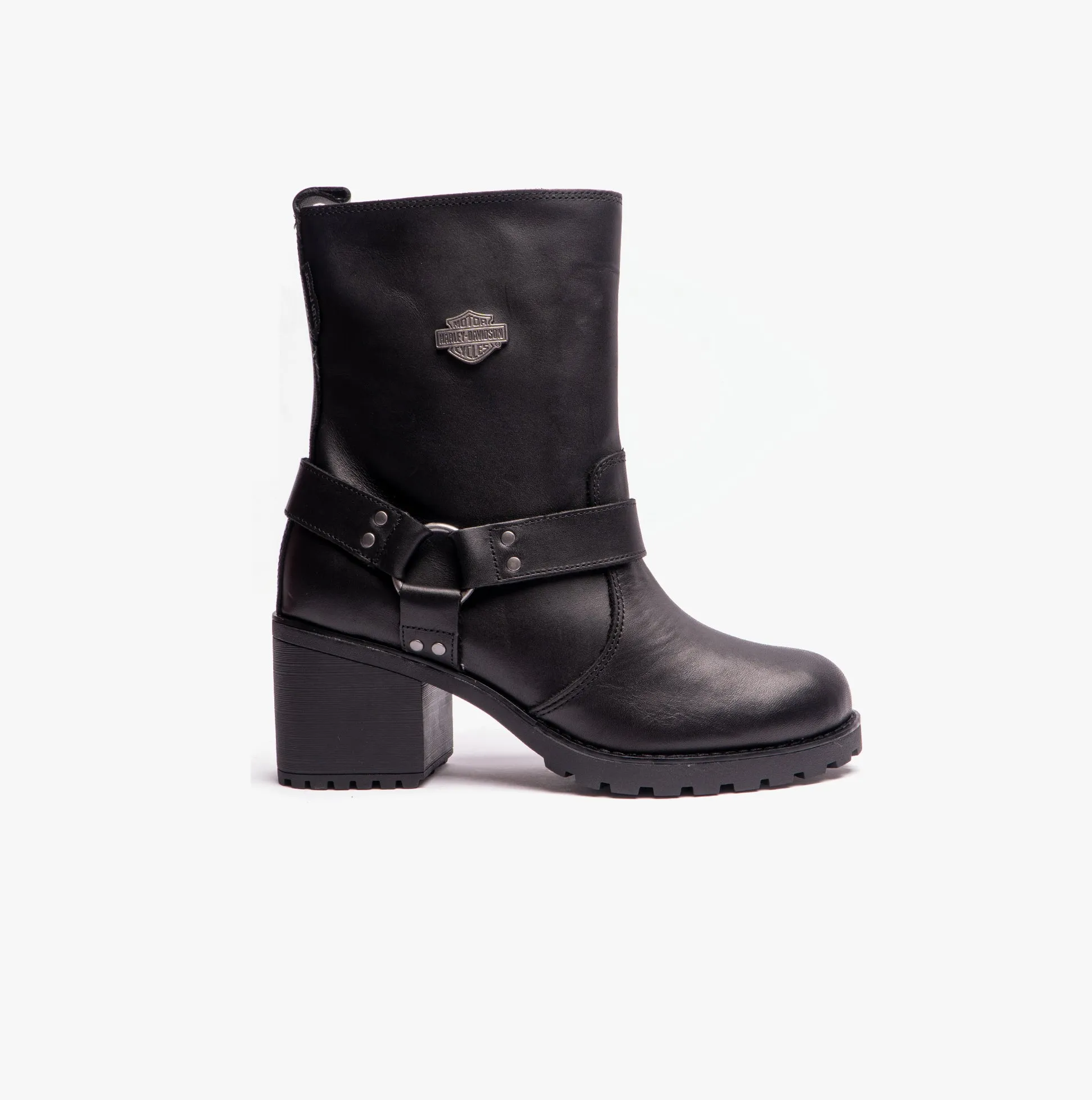 Harley Davidson RR-HOWELL Womens Short Boots Black sold by Shuperb