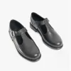 Kickers 114838 LACH Girls School Shoes Black sold by Shuperb