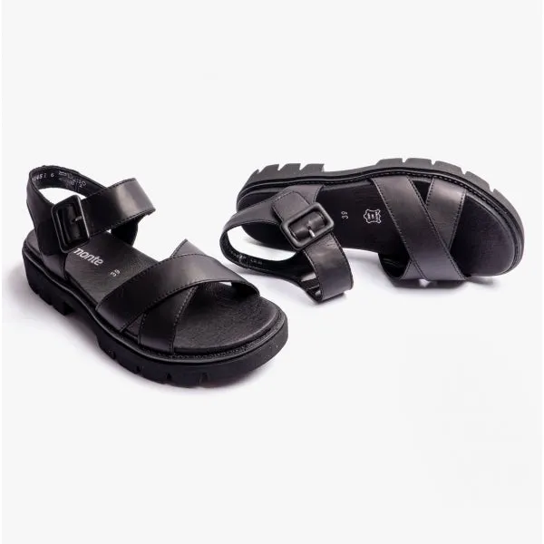 Remonte ROXANE Womens Chunky Sandals Black sold by Shuperb product image thumbnail 4