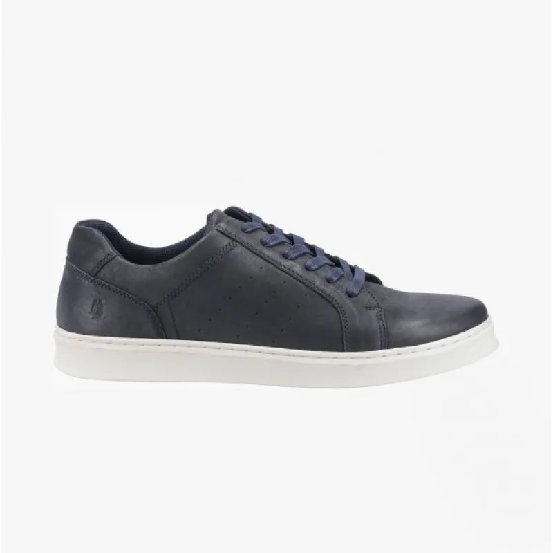 MASON Mens Leather Casual Trainers Blue sold by Shuperb