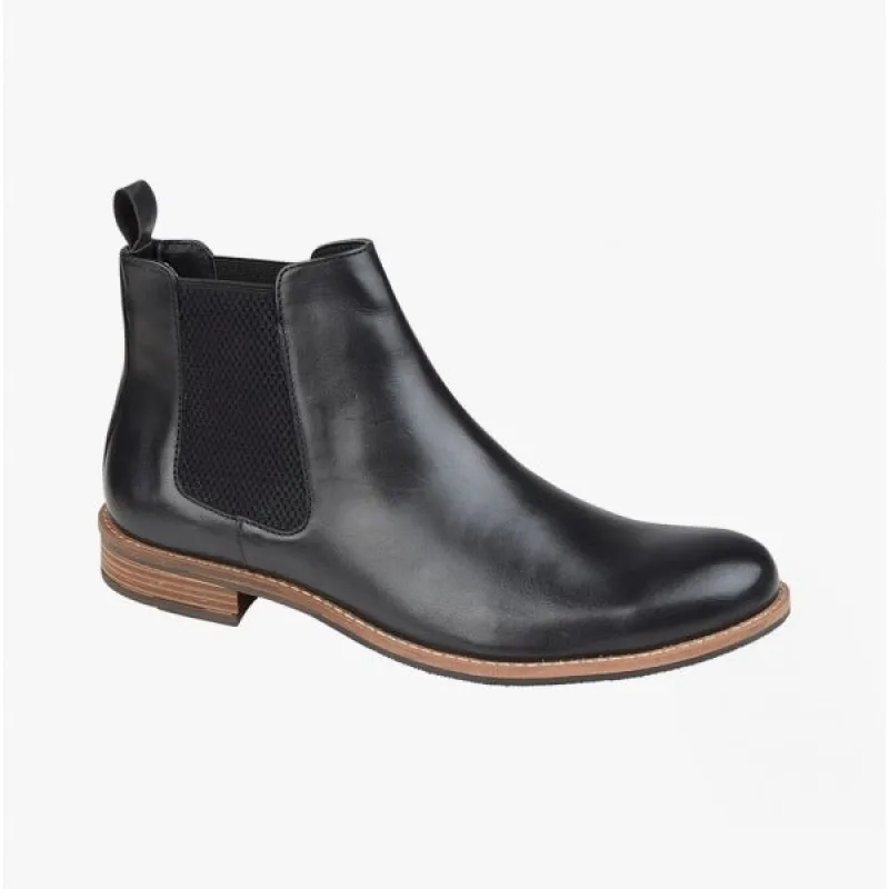 Roamers M163A Mens Leather Chelsea Boots Black sold by Shuperb