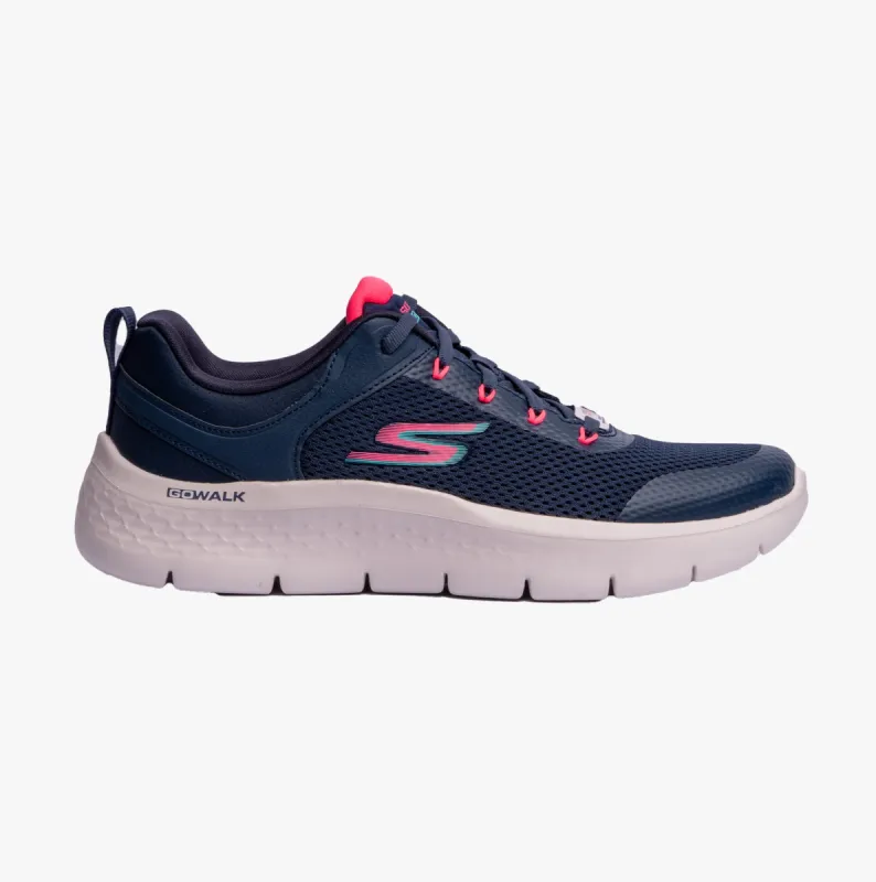 Skechers 124817/NVCL GO WALK FLEX-CALEY Womens Athletic Navy/Coral sold by Shuperb