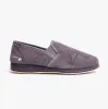 ALBERT Mens (G Fit) Full Slippers Corduroy Grey sold by Shuperb