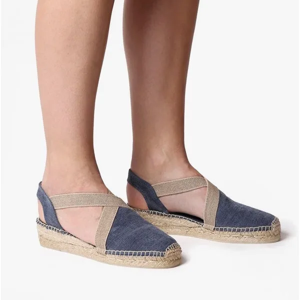 Toni Pons VERDI Womens Vegan Espadrilles Sandals Blue sold by Shuperb product image thumbnail 2