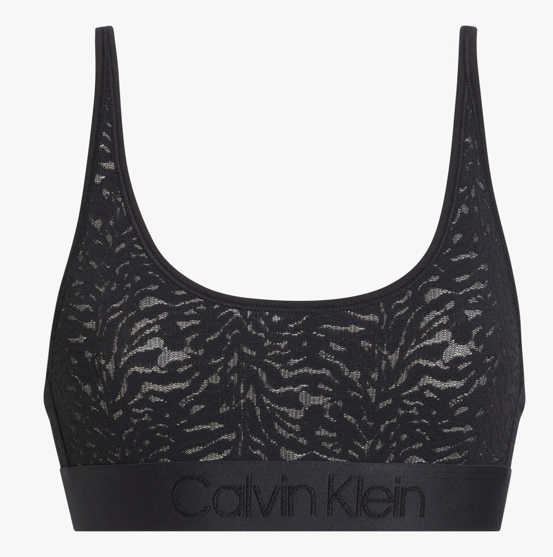 Calvin Klein UNLINED BRALETTE UB1 Womens Bra Black sold by Shuperb