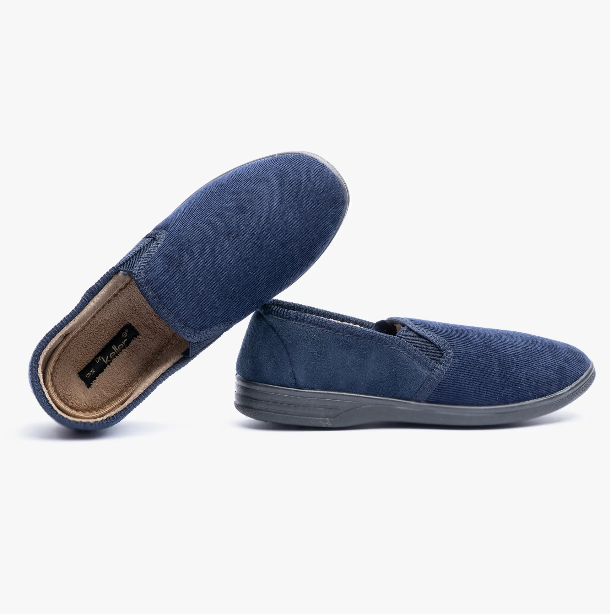 Dr Keller DONNAEL Mens Full Slippers Navy sold by Shuperb product image thumbnail 4