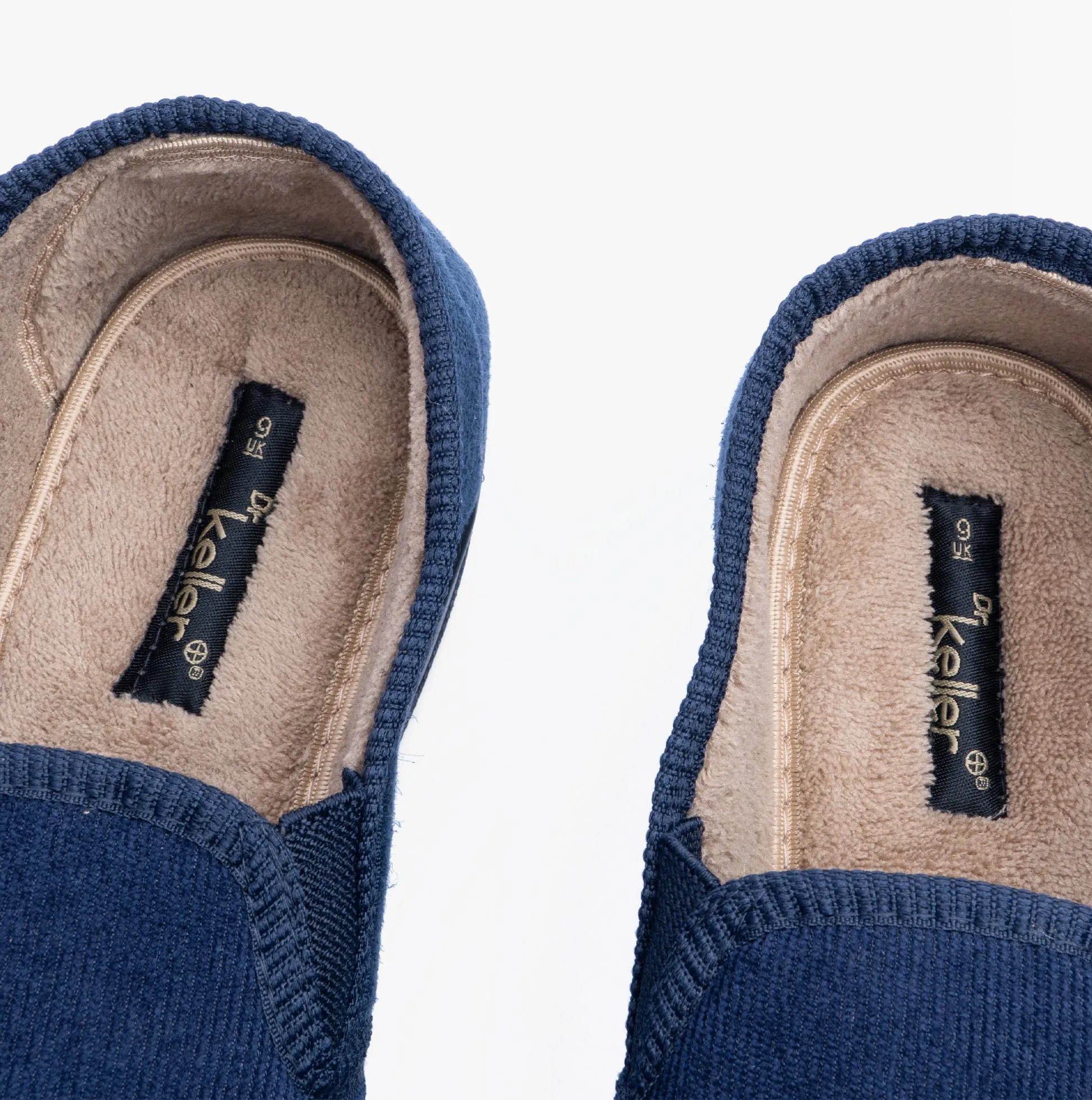Dr Keller DONNAEL Mens Full Slippers Navy sold by Shuperb product image thumbnail 3