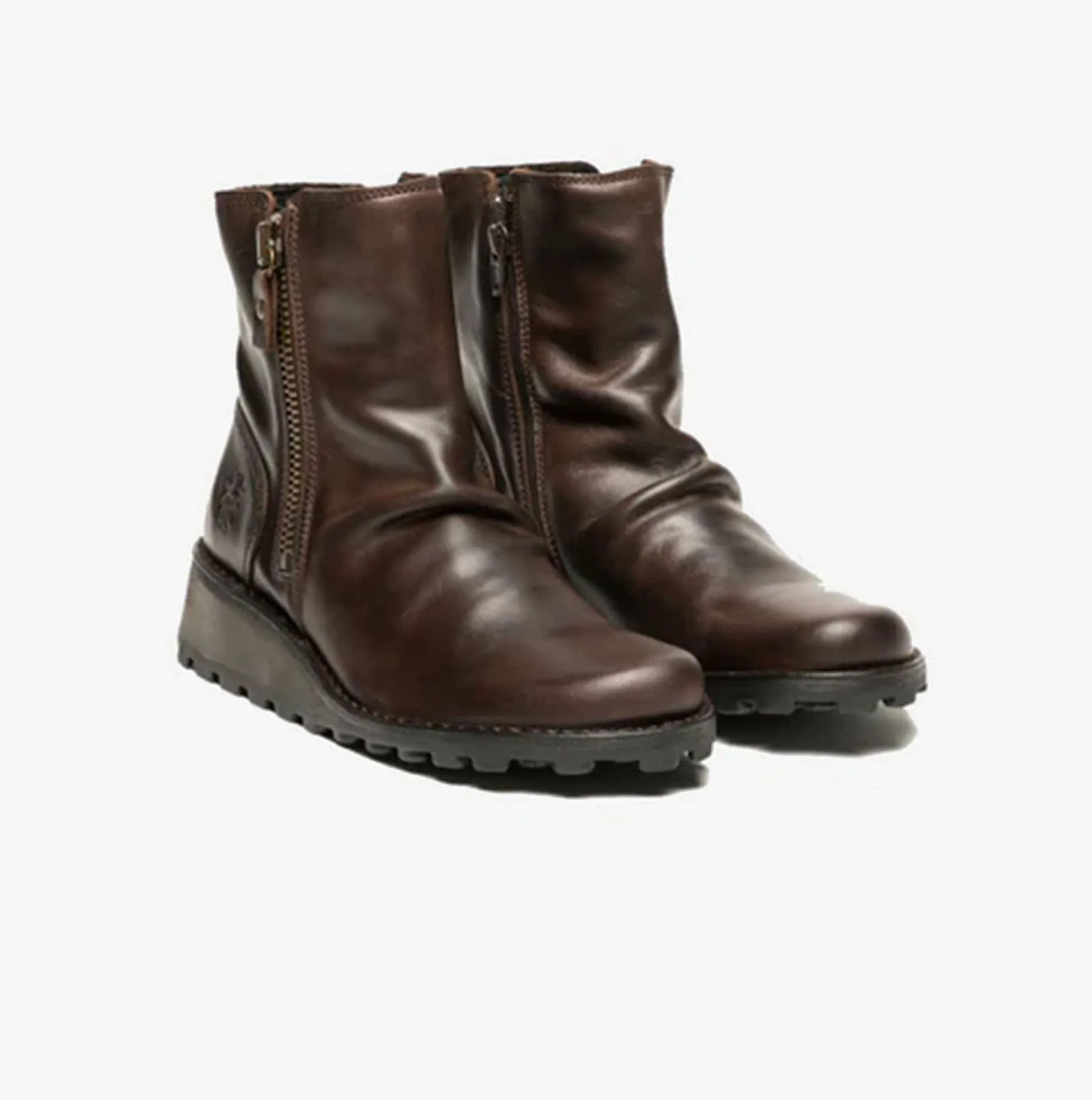 Fly London MON944FLY Womens Ankle Boots Dark Brown sold by Shuperb product image thumbnail 3