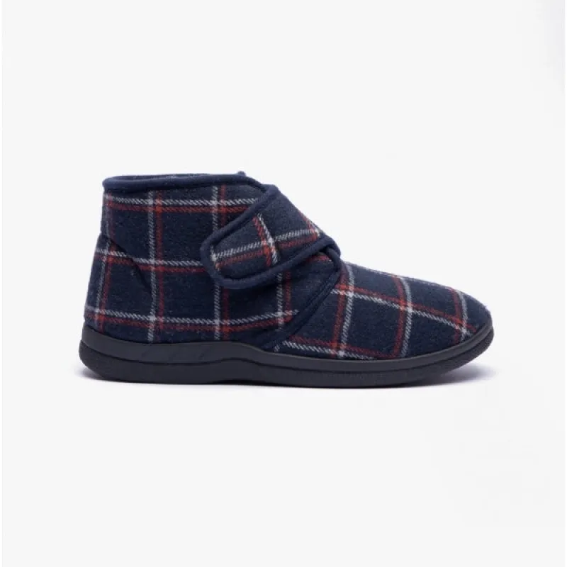 MORRIS Mens Slippers Navy sold by Shuperb