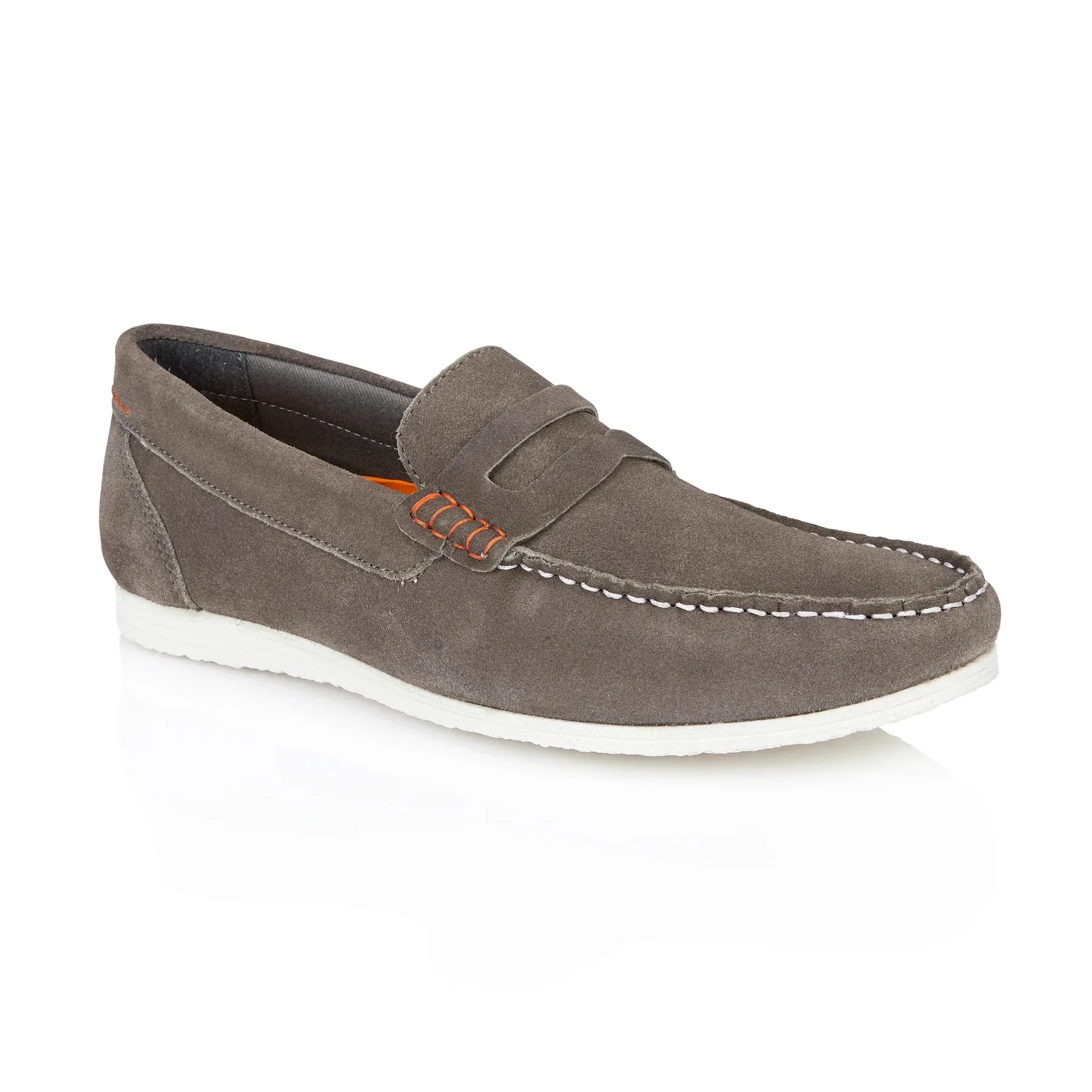 Silver Street London STANHOPE Mens Loafers Grey sold by Shuperb product image thumbnail 2