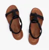 Heavenly Feet BUTTERCUP Womens Sandals Black sold by Shuperb