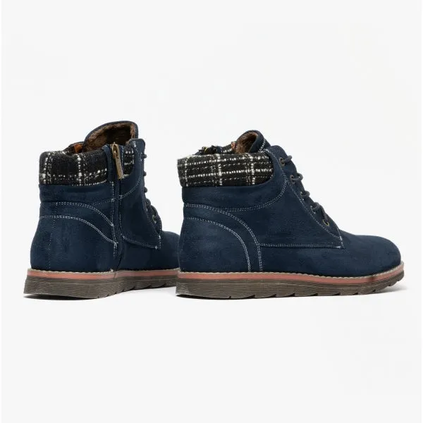 CEDAR Ladies Boots Navy sold by Shuperb product image thumbnail 3