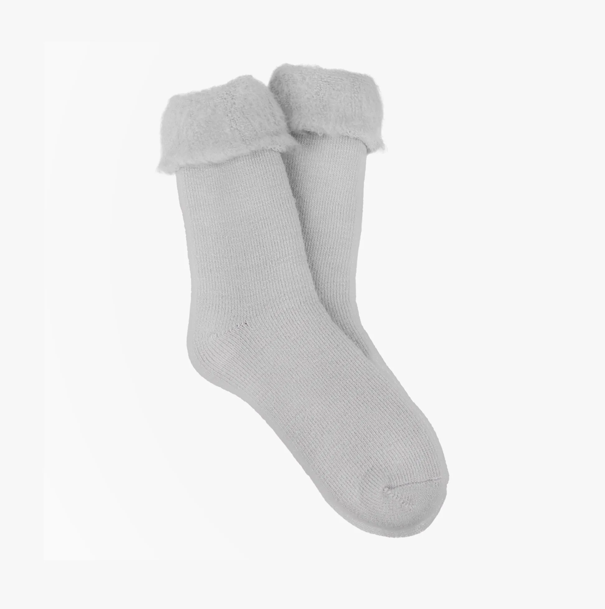THERMAL BRUSHED Womens Bed Socks Grey sold by Shuperb product image thumbnail 2