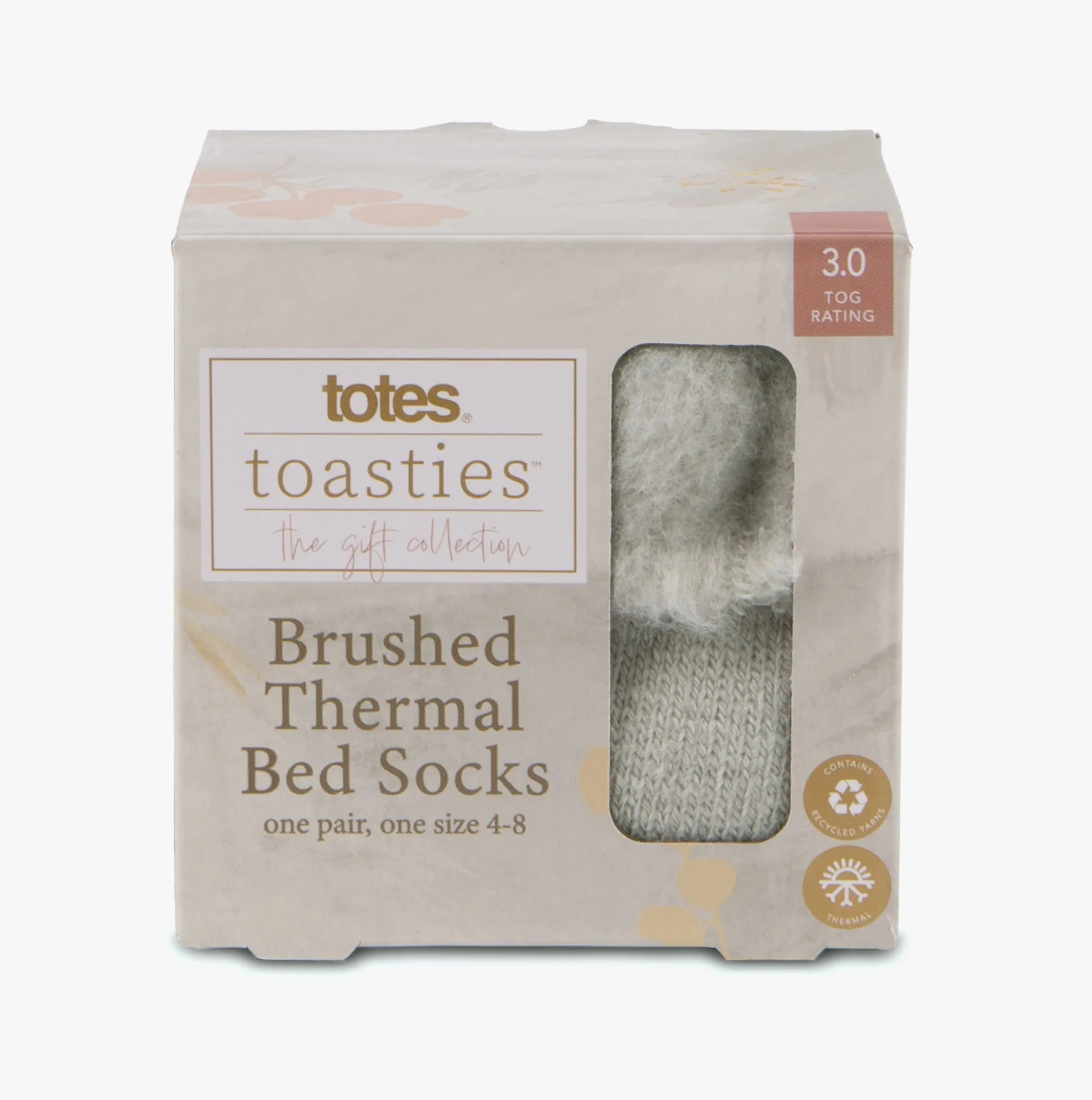 THERMAL BRUSHED Womens Bed Socks Grey sold by Shuperb product image thumbnail 4