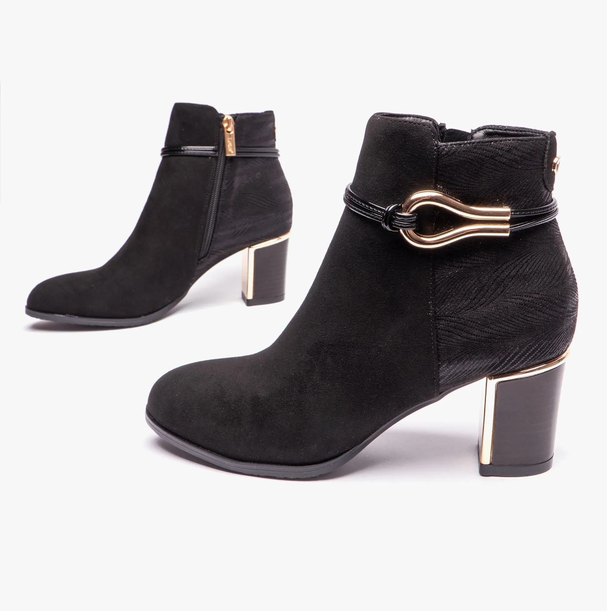 AUTUMN Womens Ankle Boots Black sold by Shuperb product image thumbnail 4
