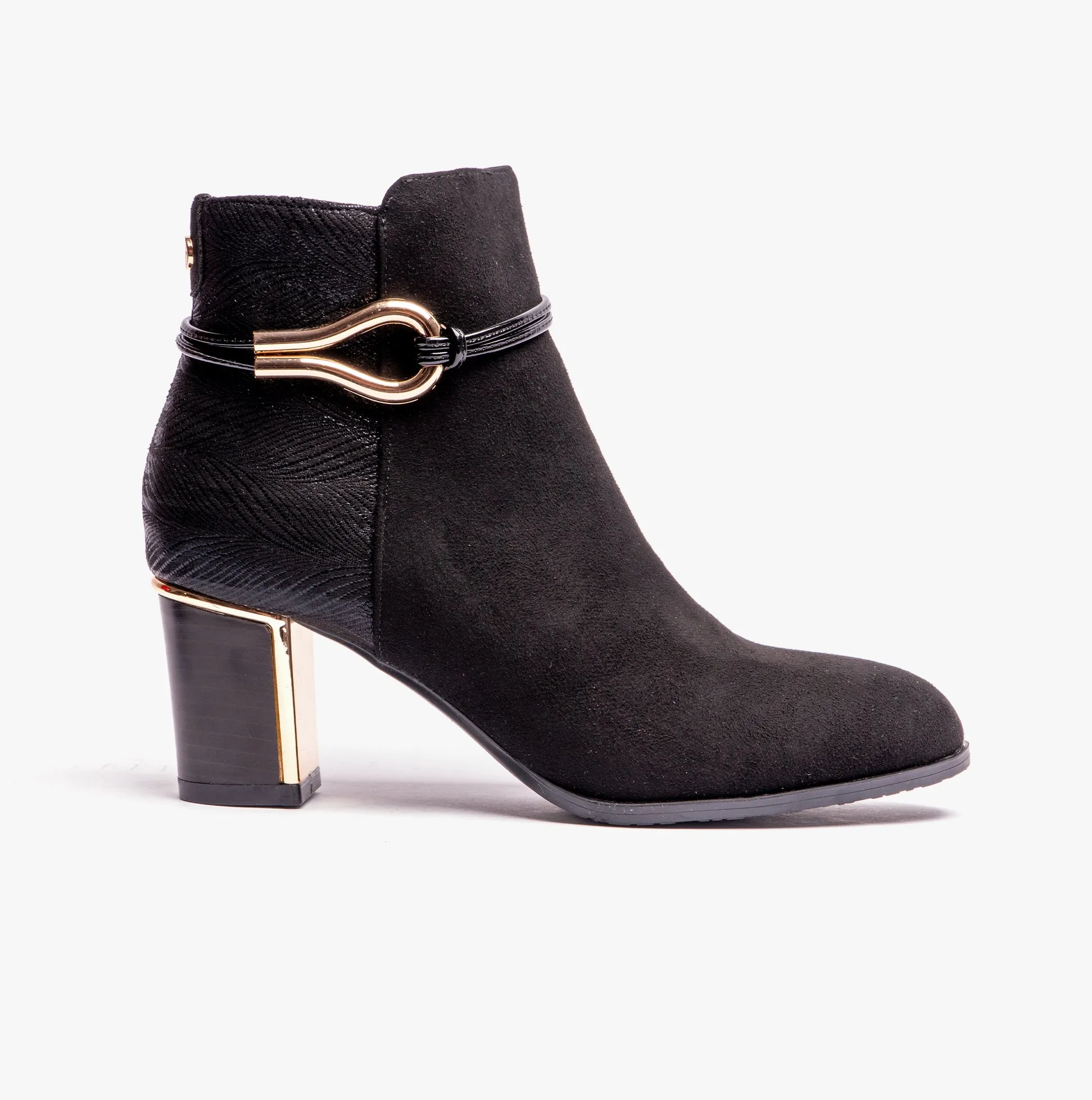 AUTUMN Womens Ankle Boots Black sold by Shuperb